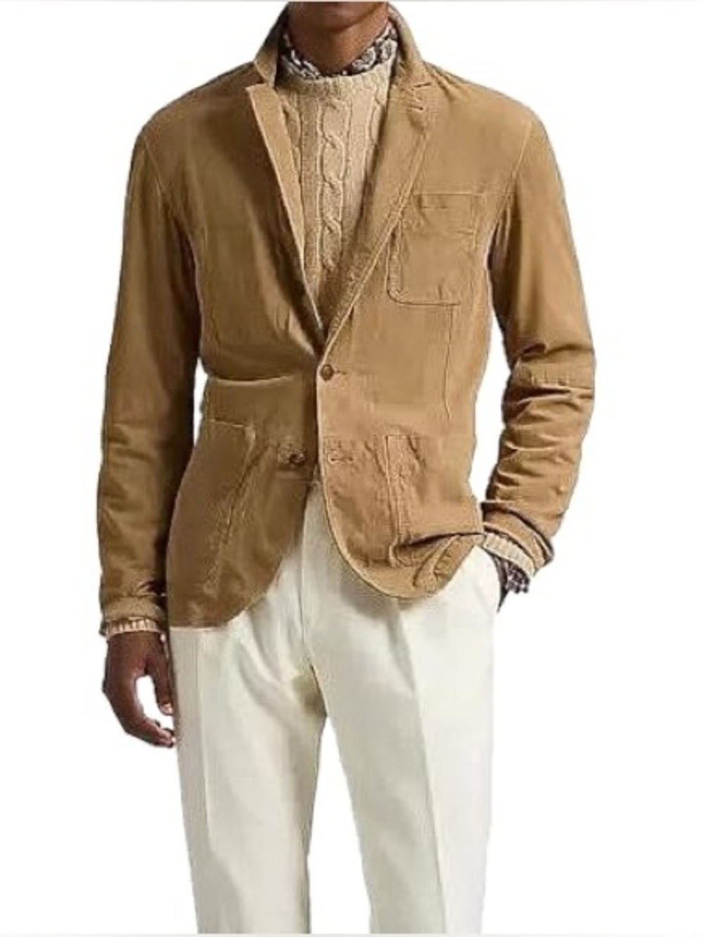 Massimo Dutti Camel Brown Blazer size Large